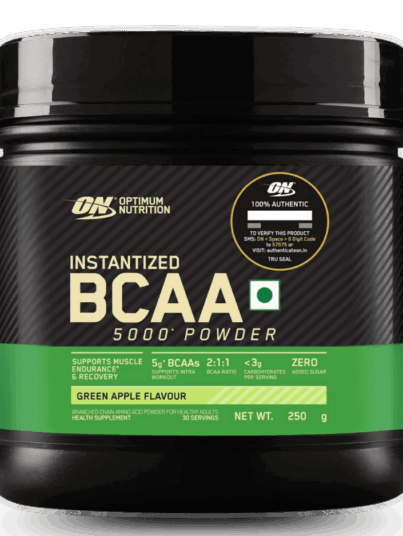 Optimum Nutrition BCAA Powder Green Apple 250g