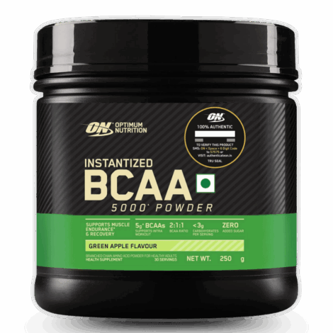Optimum Nutrition BCAA Powder Green Apple 250g