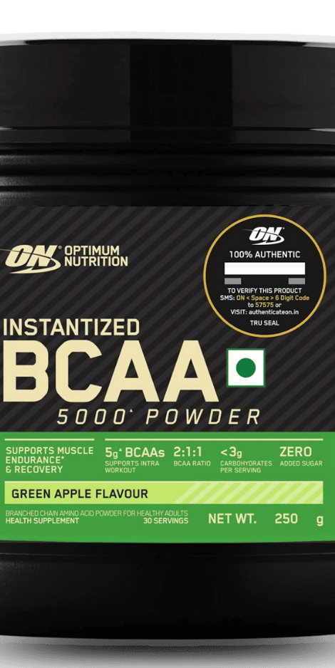 Optimum Nutrition BCAA Powder Green Apple 250g