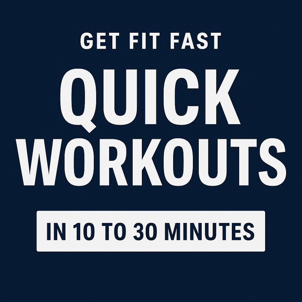 Quick Workouts: The Best New Fitness Tips for Busy Life