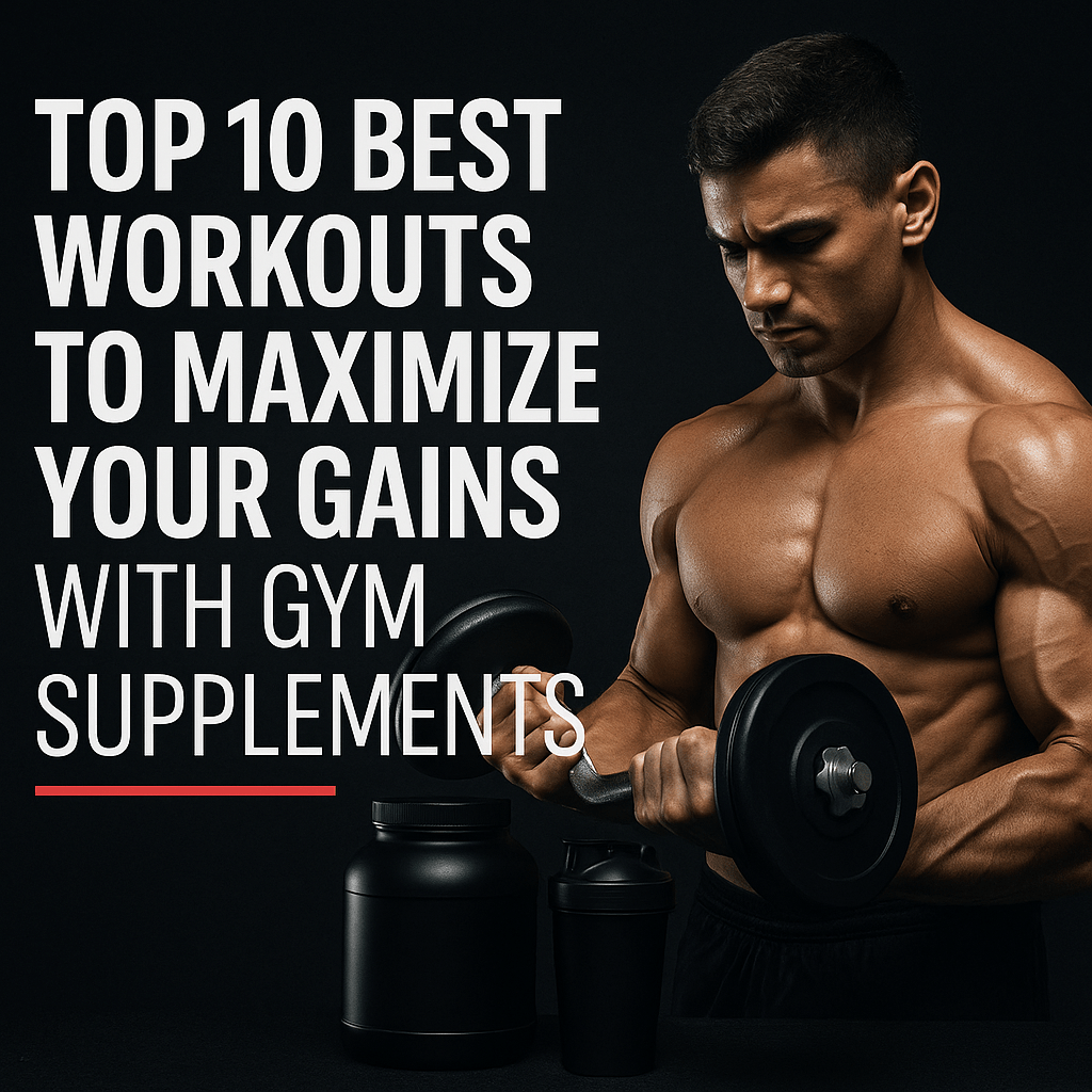 Top 10 Best Workouts with Gym Supplements