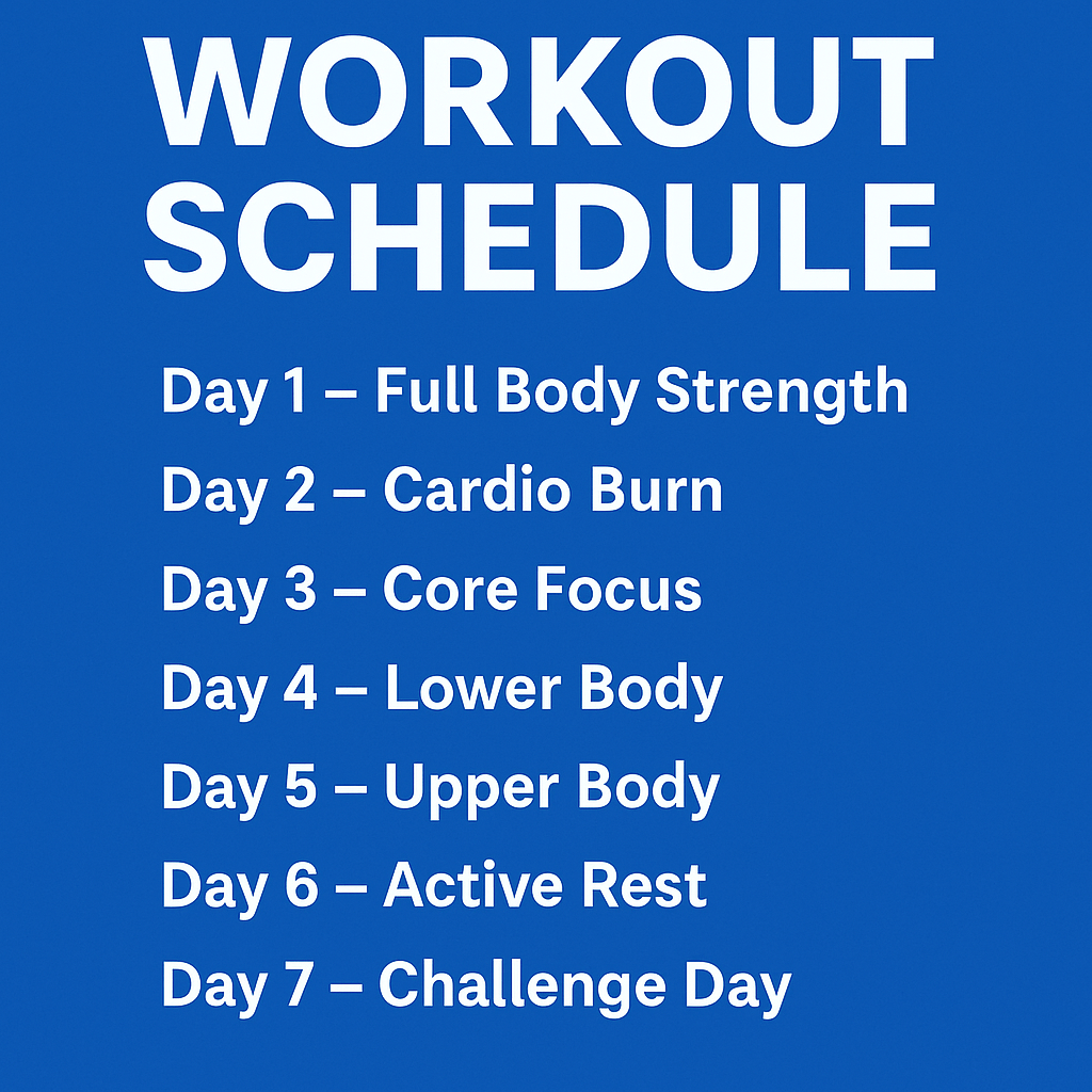 🏋️‍♀️ How to Create the Perfect Workout Schedule for Your Body Type