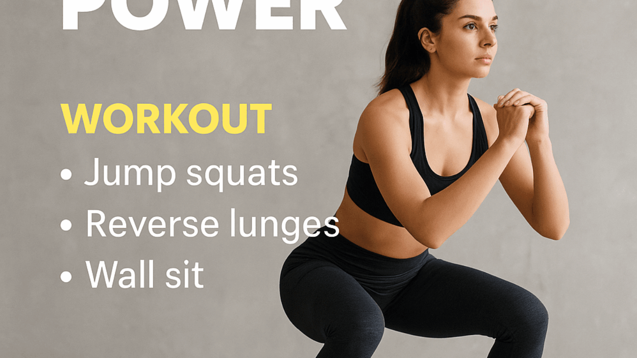 Day 2: Lower Body Workout at Home to Strengthen Legs and Glutes