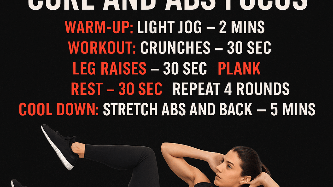 core and abs workout