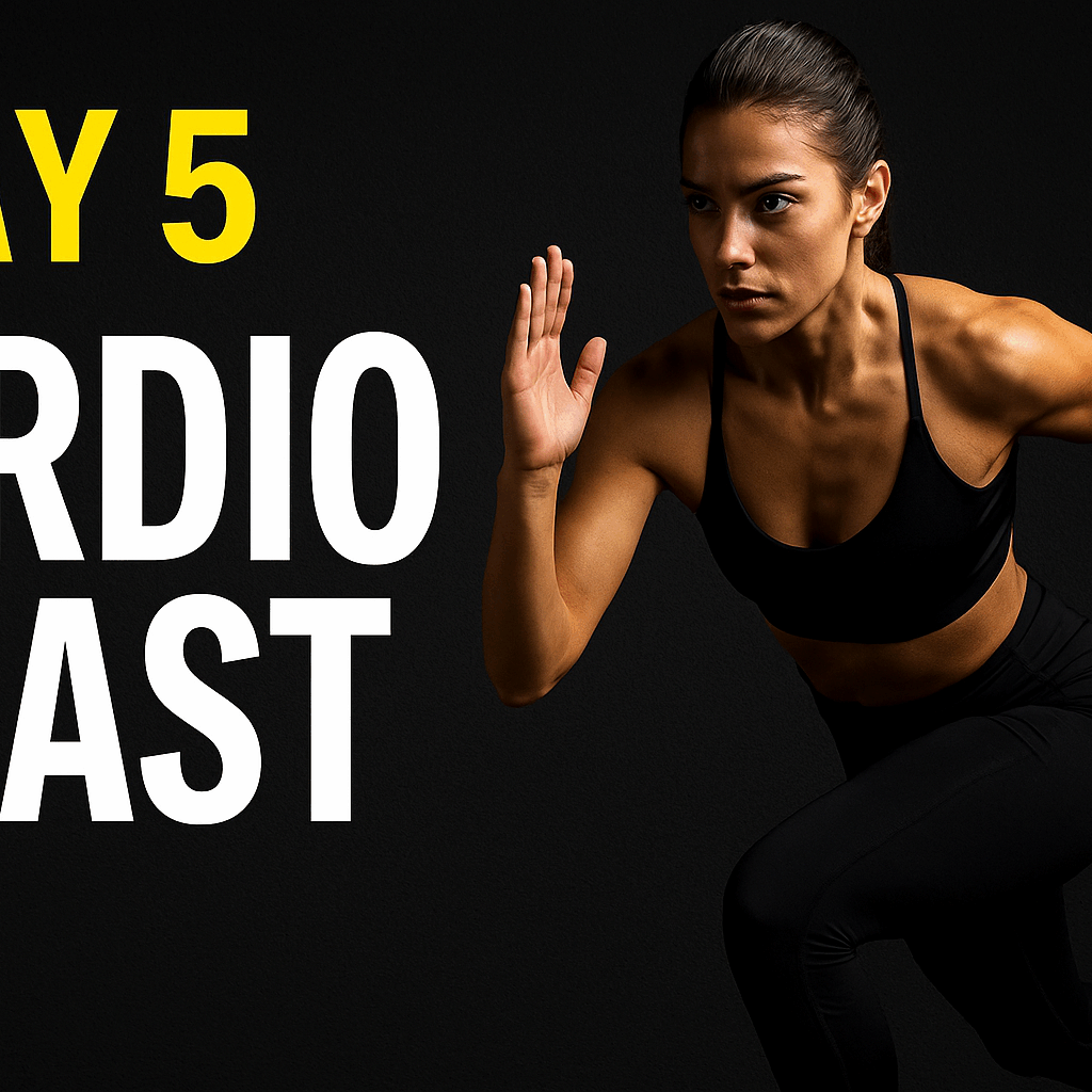 ⚡ Day 5: Cardio Blast Workout – Burn Calories, Boost Energy, and Feel Alive