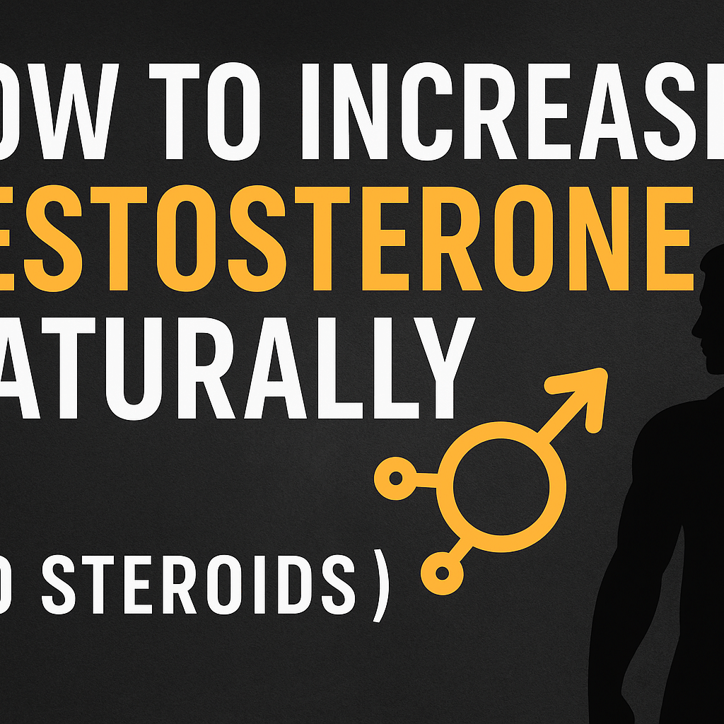 How to Increase Testosterone Naturally (No Steroids)