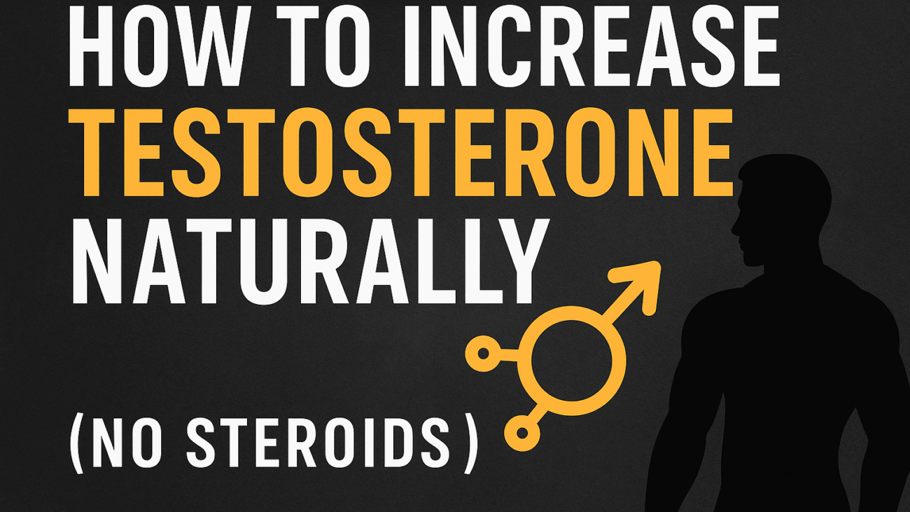 how to increase testosterone naturally