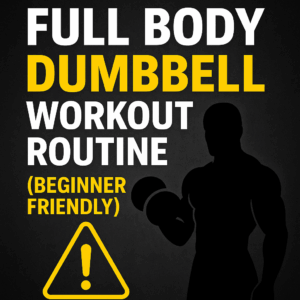 💪 Full Body Dumbbell Workout Routine (Beginner Friendly)