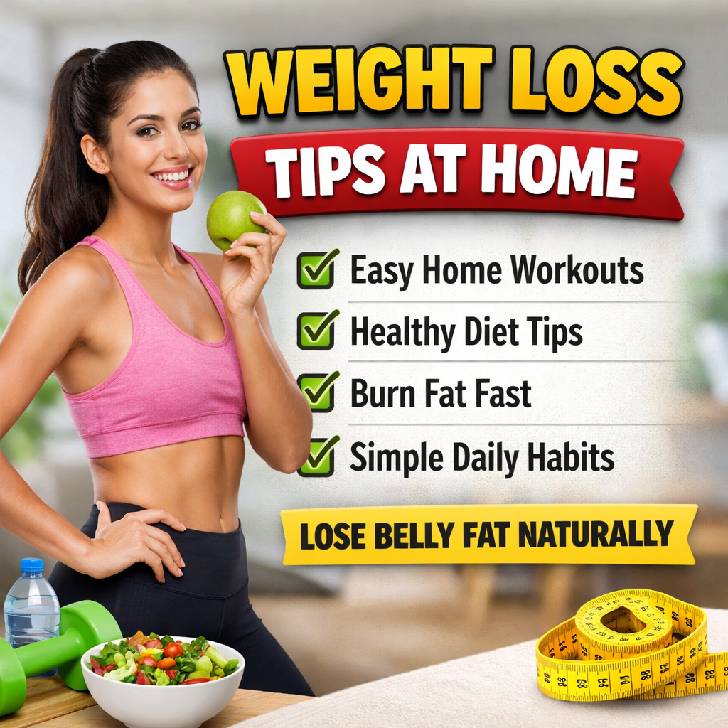 Weight Loss Tips at Home: Simple Steps to Transform Your Body Naturally