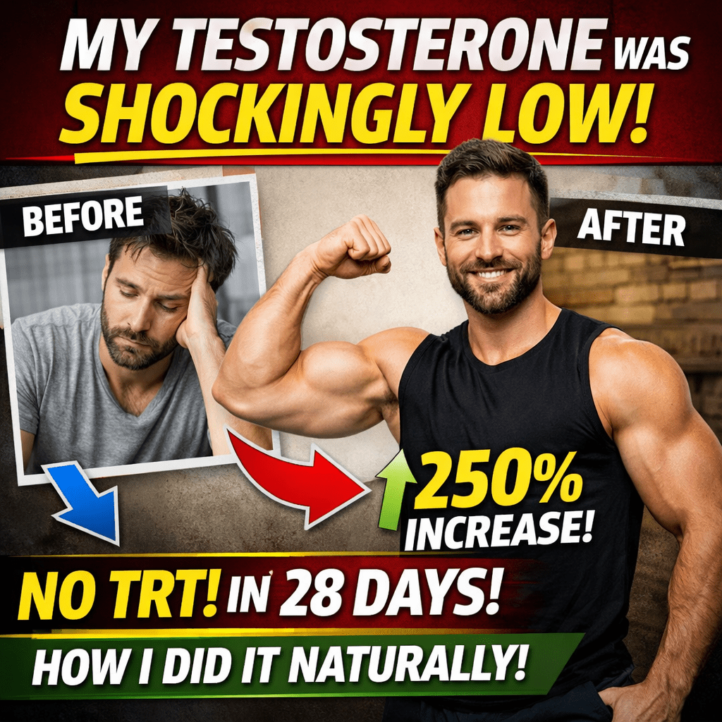 At 35, My Testosterone Was Shockingly Low – How I Increased It by 250% in 28 Days Without TRT