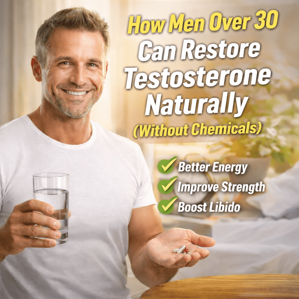 How Men Over 30 Can Restore Testosterone Naturally (Without Chemicals)