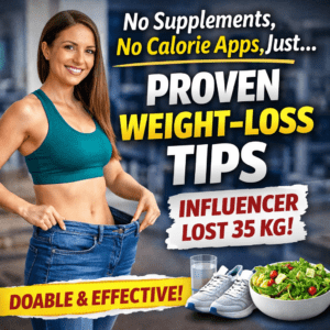 No Supplements, No Calorie Apps, Just…: Influencer Who Lost 35 Kg Reveals Doable, Proven Weight-Loss Tips